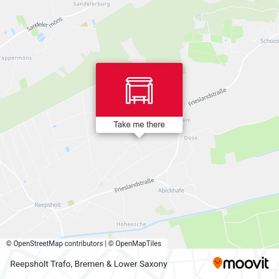 Reepsholt Trafo map