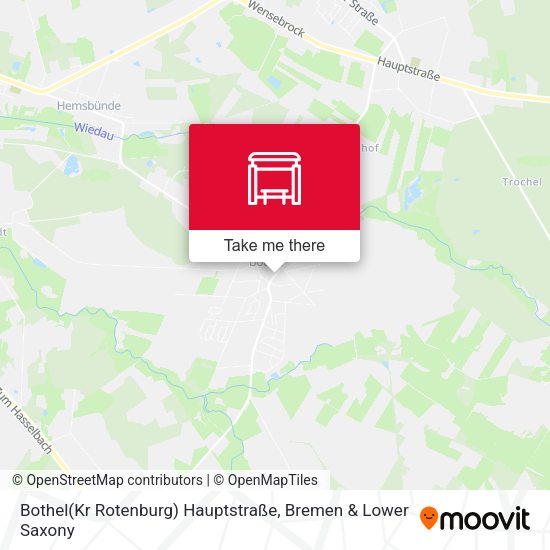 Bothel(Kr Rotenburg) Hauptstraße map