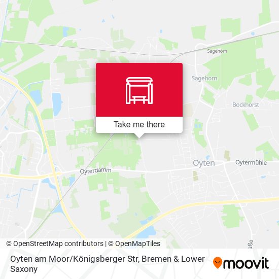 Oyten am Moor/Königsberger Str map