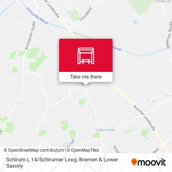 Schirum L 14/Schirumer Loog map