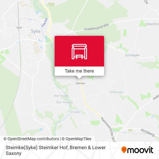 Steimke(Syke) Steimker Hof map