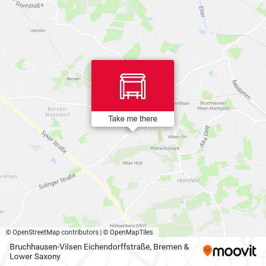 Bruchhausen-Vilsen Eichendorffstraße map