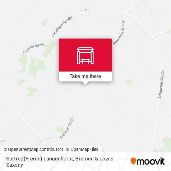 Suttrup(Freren) Langenhorst map
