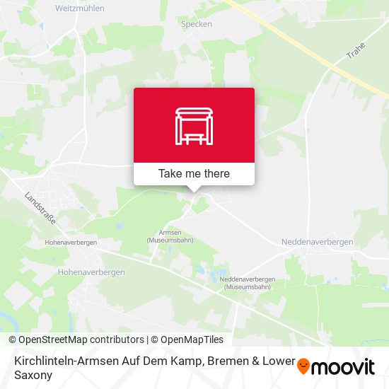 Kirchlinteln-Armsen Auf Dem Kamp map