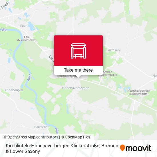 Kirchlinteln-Hohenaverbergen Klinkerstraße map