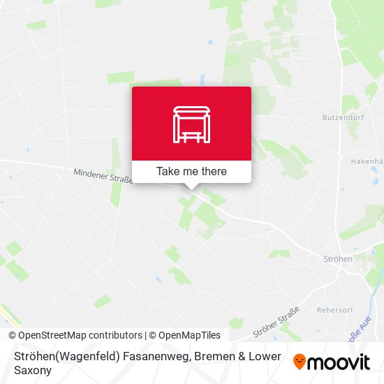 Ströhen(Wagenfeld) Fasanenweg map