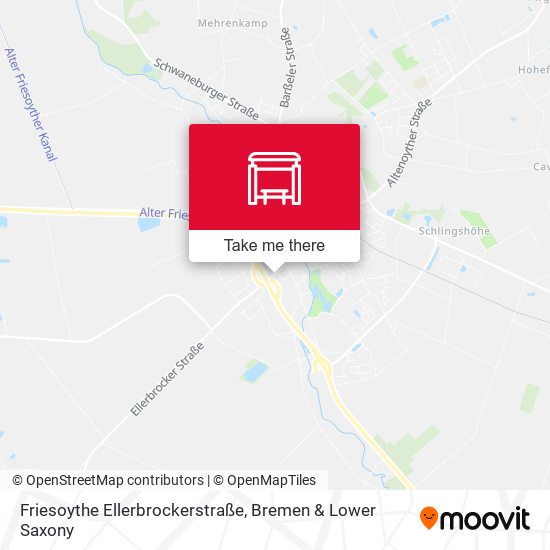 Friesoythe Ellerbrockerstraße map