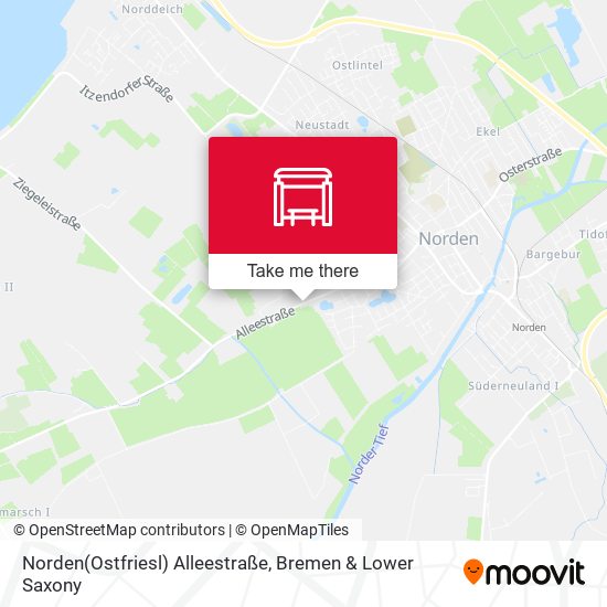 Norden(Ostfriesl) Alleestraße map