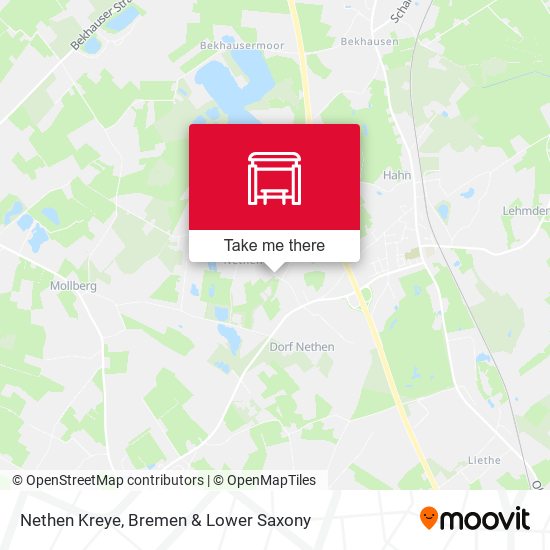 Nethen Kreye map