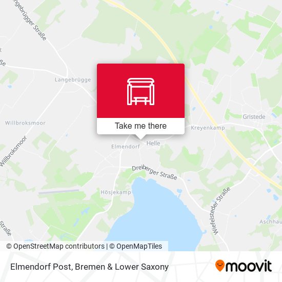 Elmendorf Post map