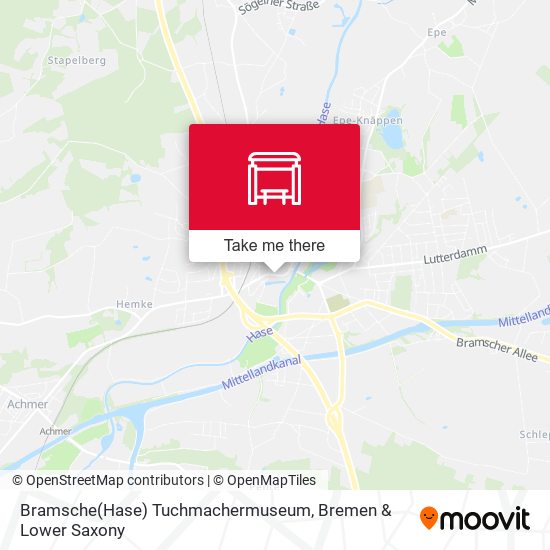 Bramsche(Hase) Tuchmachermuseum map