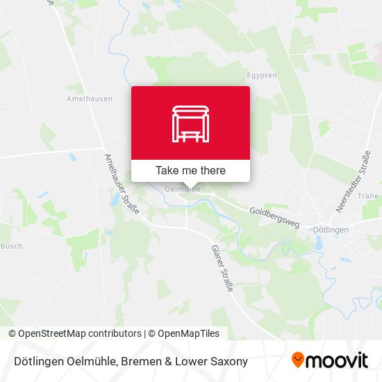 Dötlingen Oelmühle map