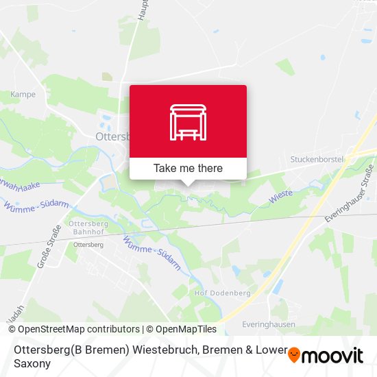 Ottersberg(B Bremen) Wiestebruch map