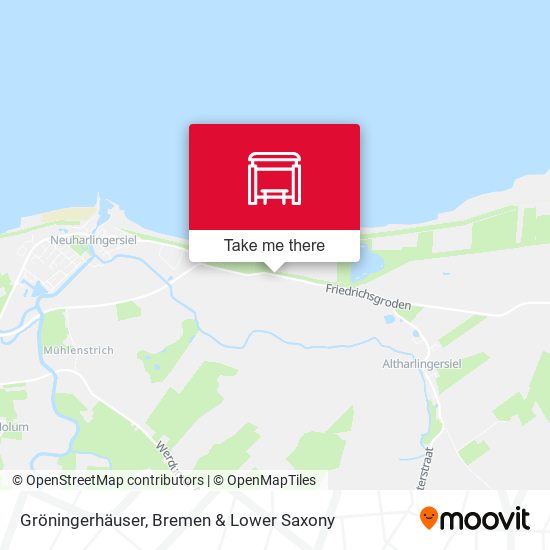 Gröningerhäuser map