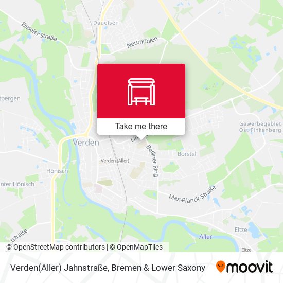 Verden(Aller) Jahnstraße map