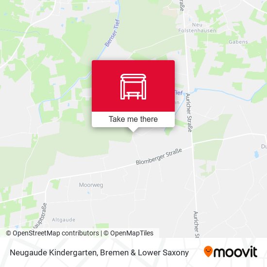 Neugaude Kindergarten map