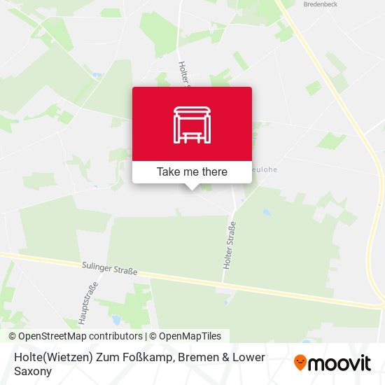 Holte(Wietzen) Zum Foßkamp map