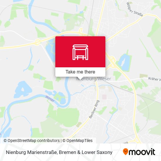 Nienburg Marienstraße map