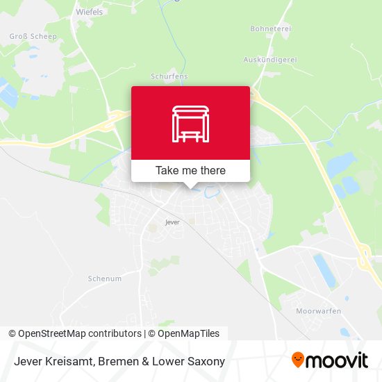 Jever Kreisamt map