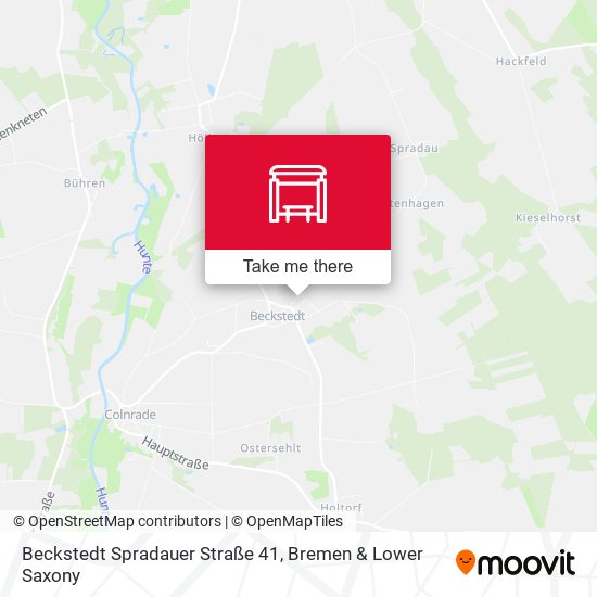 Beckstedt Spradauer Straße 41 map