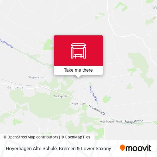 Hoyerhagen Alte Schule map