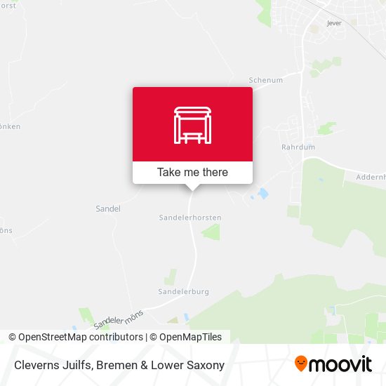Cleverns Juilfs map