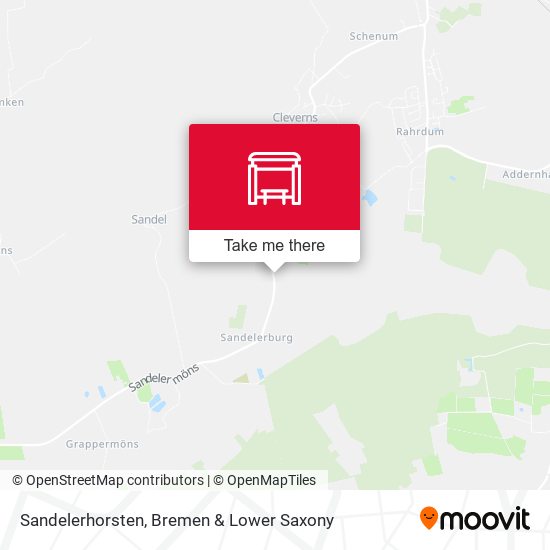 Sandelerhorsten map