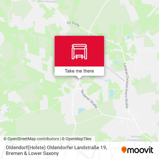 Oldendorf(Holste) Oldendorfer Landstraße 19 map