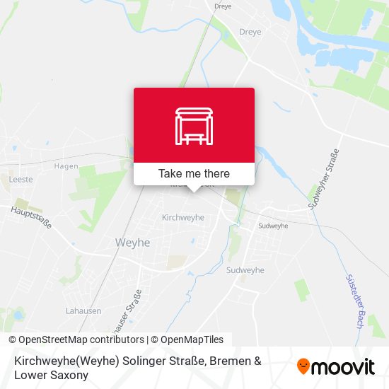 Kirchweyhe(Weyhe) Solinger Straße map