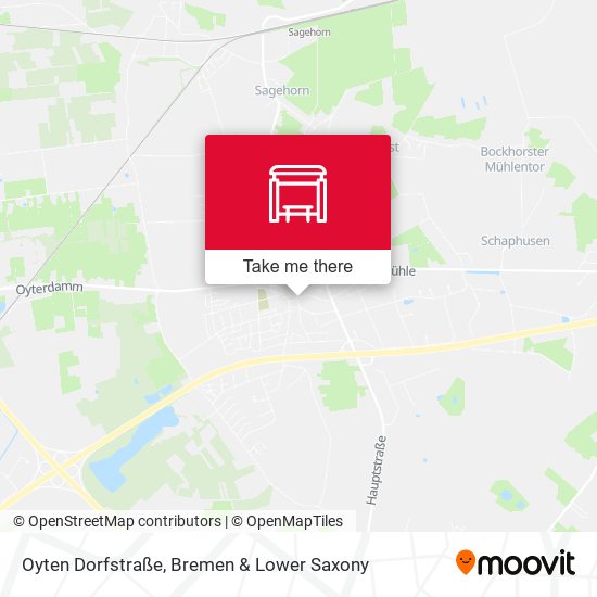 Oyten Dorfstraße map