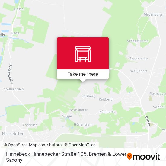 Hinnebeck Hinnebecker Straße 105 map