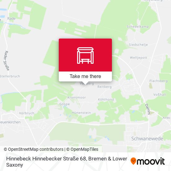 Hinnebeck Hinnebecker Straße 68 map