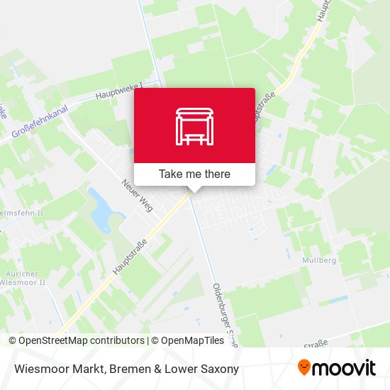 Wiesmoor Markt map