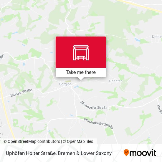Uphöfen Holter Straße map