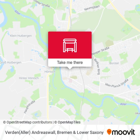 Verden(Aller) Andreaswall map