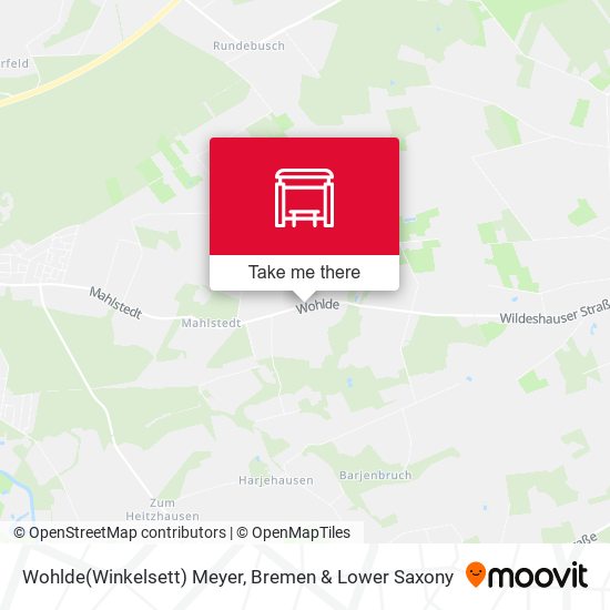 Wohlde(Winkelsett) Meyer map