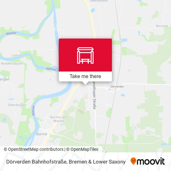 Dörverden Bahnhofstraße map