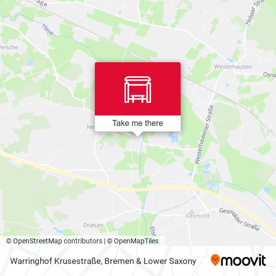 Warringhof Krusestraße map