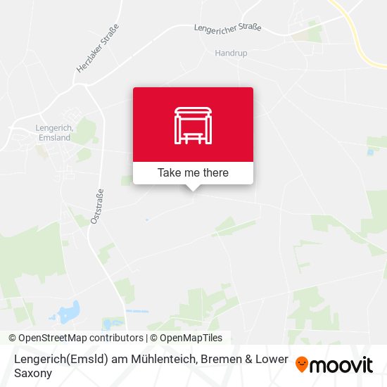 Lengerich(Emsld) am Mühlenteich map