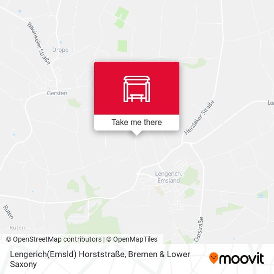 Lengerich(Emsld) Horststraße map