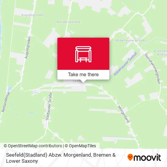 Карта Seefeld(Stadland) Abzw. Morgenland
