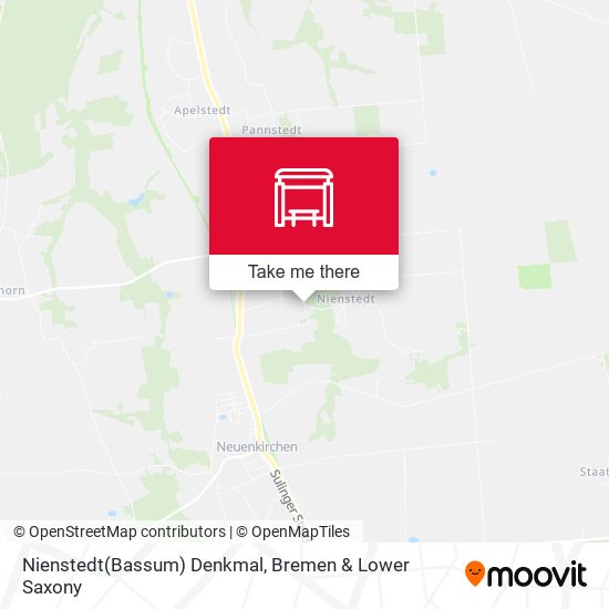 Nienstedt(Bassum) Denkmal map