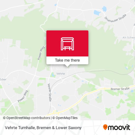 Vehrte Turnhalle map