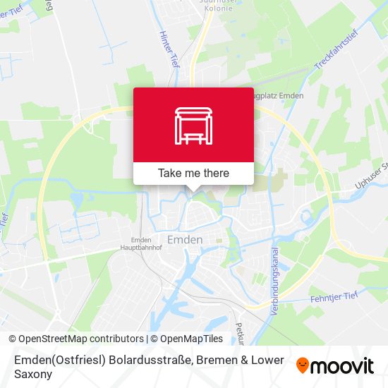 Emden(Ostfriesl) Bolardusstraße map