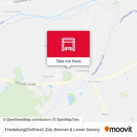 Friedeburg(Ostfriesl) Zob map
