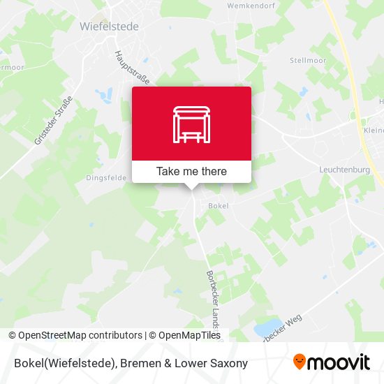 Bokel(Wiefelstede) map