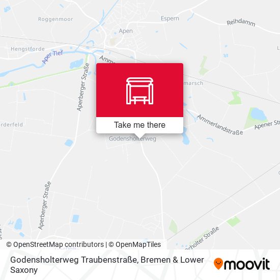 Godensholterweg Traubenstraße map