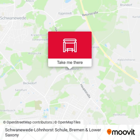 Schwanewede-Löhnhorst Schule map