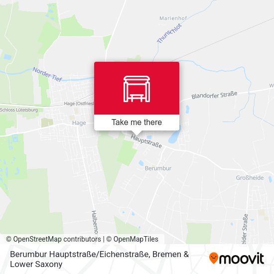 Berumbur Hauptstraße / Eichenstraße map