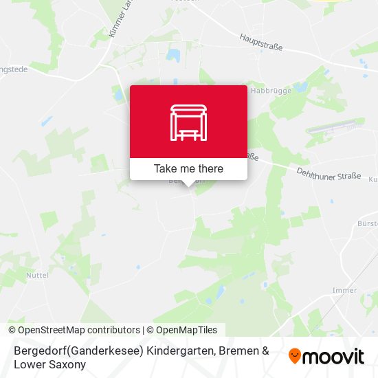 Bergedorf(Ganderkesee) Kindergarten map